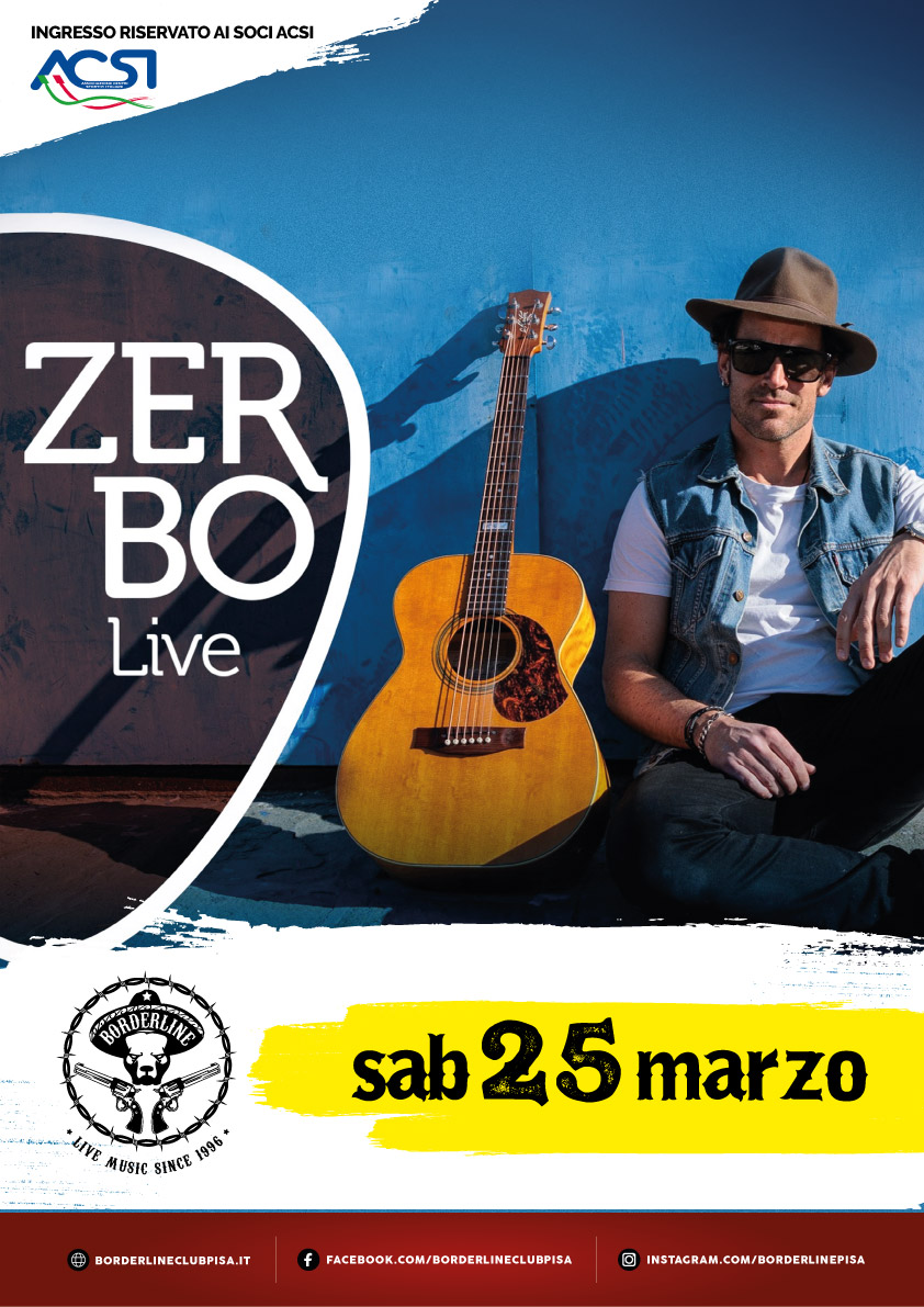 Borderline Club Pisa - Zerbo in concerto