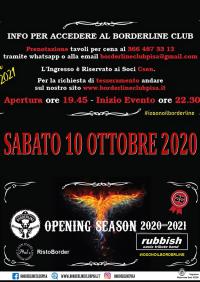 Borderline Club Pisa - Inaugurazione Stagione